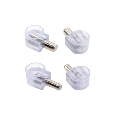 Customized GQK U Clamps Fixing Spacer for Acrylic Sheet Zinc Alloy Chrome Glass Clamp
