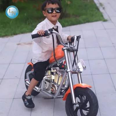 Most Popular Children Motor Scooter Children's Electric Bicycle 24v Kids Motorbike Pedal Bike for Wholesale
