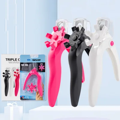 Adjustable Acrylic Nail Clipper Stainless Steel Nail Tip Cutter Trimmer