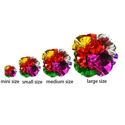 Appearing Ball Flower (Diameter:15/20/30/40cm) Magic Tricks Spring Flower Bouquet Magic Props Close up Street Magic Novelty