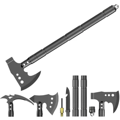Multi-Functional Folding Shovel Tactical Survival Tool for Camping Hiking & Emergency Use