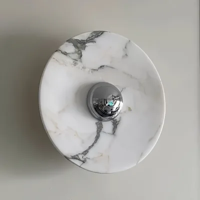 Light Luxury Marble Bedside Wall Light Indoor Nordic Hotel Corridor Aisle Wall Lamp