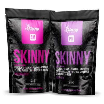 Puer Slim Tea Organic Detox  28 Day Ultimate Skinny Teatox Pyramid Private White Label Skinny Tea