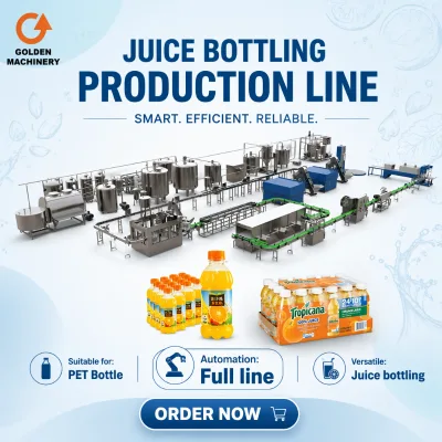 Complete Mango Juice Processing Line with Pulp Extraction & Deaeration | Integrated PET Bottle Hot Filling Plant for Middle East