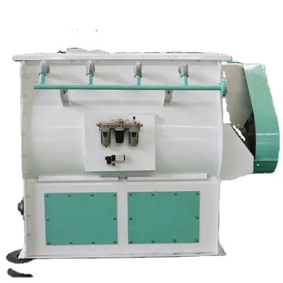 Double Shaft Paddle Mixer High Uniformity Feed Powder Blending Machine for Animal Premix Feed Factory
