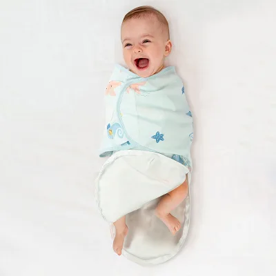 Anti-Kick Baby Sleep Bag Adjustable Swaddle Design for 0-12M, Ultra-Soft & Safe (OEKO-TEX)