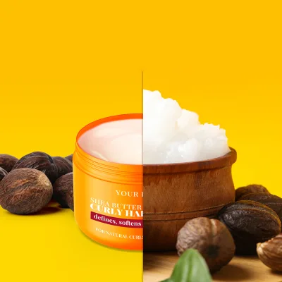 CUSTOMIZE FORMULA Free Sample Natural Hair Butter Cream Shea Hair Butter for All Hair Types