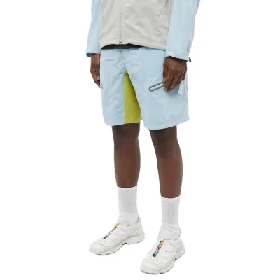 Men Utility Streetwear Stretchy Nylon High Quality Performance Hiking Shorts With Zipper Pockets