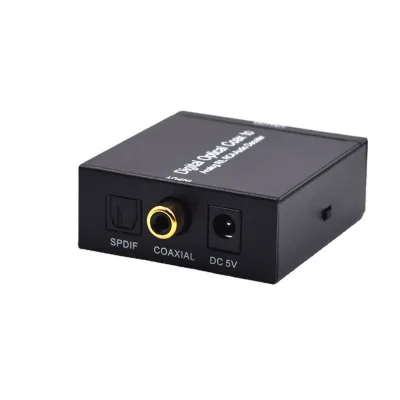 Digital Fiber Coaxial Analog L/R Audio Digital-to-analog Audio Decoder