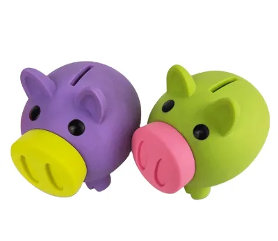 Cartoon Animal Piggy Bank Money Box Cash Saving Collection Coin Bank