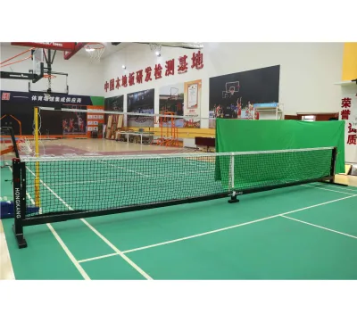 High Quality Outdoor Pickleball Nets Movable Professional Pickleball Frame with Net Foldable Pickleball Game Nets