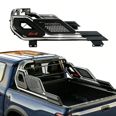 Black Trucks Sports Bar Roll Bar Steel 4X4 Accessories Offroad Auto Parts Pick up