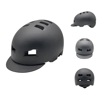 Hotsale Road Bike Skate Electric Scooter Helmet With Sun Visor Bike Bicycle Helmets for Men Women City Road Helmet OEM Custom