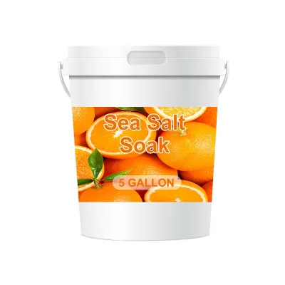 Private Label Foot Bath Salt Moisturize Herbal Foot Soak Pedicure Salts Spa 5 Gallon Dead Sea Soak Salt for Salon