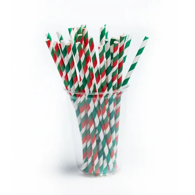 Wholesale Colorful Custom Eco-friendly Food Grade Disposable Kraft Biodegradable Paper Straw Paper Drinking Straw