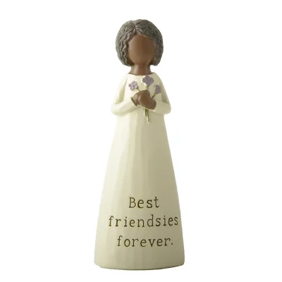 Wholesale Resin Crafts EBONY ANGEL-FRIENDSIES
