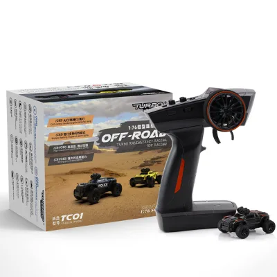 Racing C81 1:76 1/76 Proportional Mini RTR Car Type-C Port W/ P21 2.4G 4CH Remote Control Kids Toy for Gift