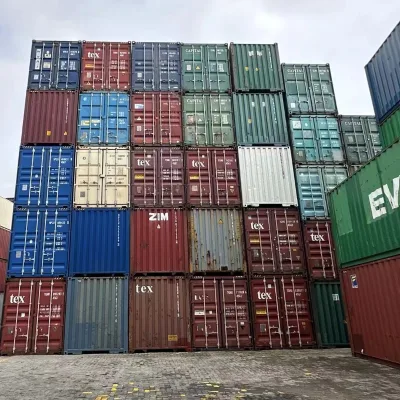 40HC Cost Saving Support OEM ODM Custom Logo Size Modification Used Shipping Container for Factory Storage Cargo Transit
