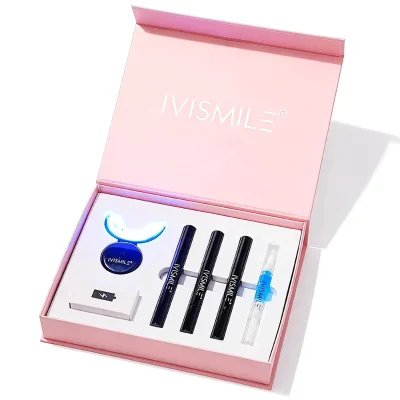 Painless Teeth Whitening Kit with Desensitization Gel Zero Sensitivity Home Bleaching System