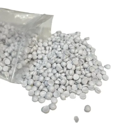 Factory Wholesale Tianju Brand Environmentally Friendly PVC Custom Color White Granules Abrasion Resistant Pressure Resistant
