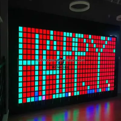 Bonghong Indoor Children's Play Area LED pixel Wall Offers a Wide Variety of Colors and Patterns, with Guaranteed Quality.