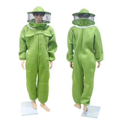 Factory Supplied 3D Ventilate Bee Suit Breathable Beekeeping Clothes Made in China