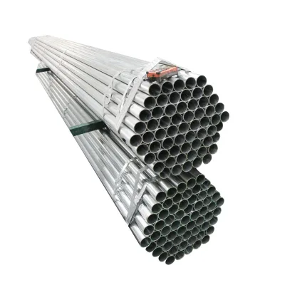 ASTM A53 Pre-Galvanized Tube Lightweight 6m Welded Steel Pipes for Drill Pipe Temporary Structures Black Hot Rolled GS Certified