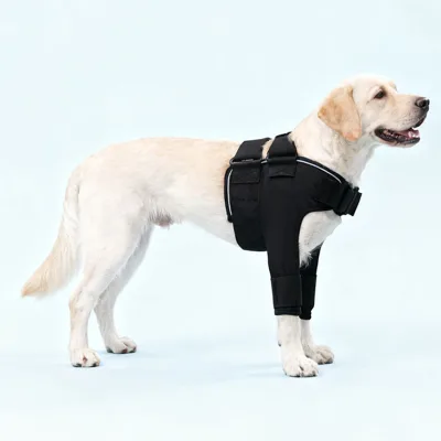 HWP-0015#Adjustable Dog Front Limb Joint Protection Sleeve Dog Rear Leg Support Brace Dog Warming Protector Protection Cover