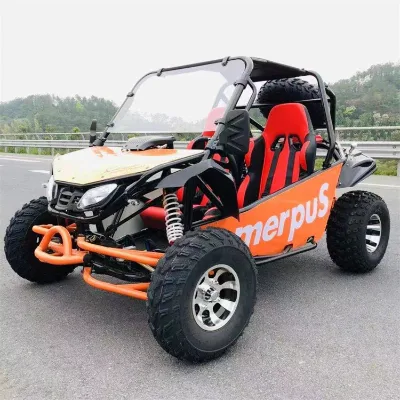 Snow Kart Gasoline UTV 200cc 2WD Four-Wheel Off-Road Two-Seater Parent-Child Kart