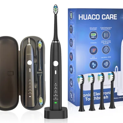 Best Selling Home Slim Sonic Toothbrush Oral Care Luxury Sonic Toothbrush Portable Sonic Electric Toothbrush White
