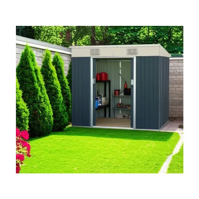 Garden Sheds Attached House Kit Sale Waterproof Storage Shed Bike Small Garden Sheds Home House With Pent Roof