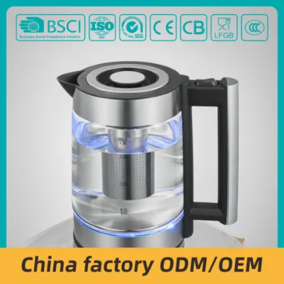 Electric kettle with infuser tea maker kettle cute kettle Factory price