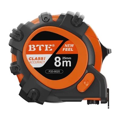 P20 ABS Jacket High Accuracy Metric Double-Sided Shock Proof Wear Resistant Professional Steel Tape Support Customization