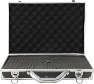 Safe Coins Holder Case For 100 Coins, Travel and Storage Coin Case For 100 Capsules