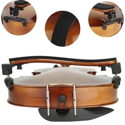 Wholesale 4/4 - 3/4 violin armrest ABS glass metal violin shoulder rest accessories