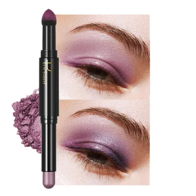Wholesale Double Head 2 in 1 Multi Use Eye Shadow Stick Matte Makeup Eyeshadow Waterproof Long Lasting Eyeshadow Stick