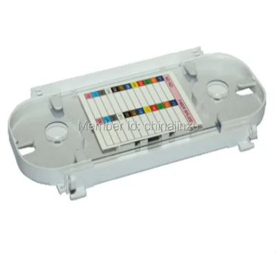 FTTx 12 24 Core Fiber Splice Cassette Module Splice Tray Abs Plastic 12 24 Core Ftth Optical Splice Tray for ODF Terminal Box