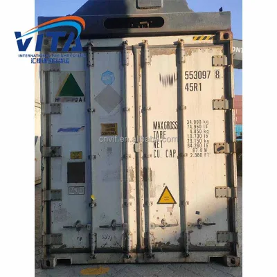 Refrigerated Container Reefer Container 40 Feet Second Hand Shipping From Ningbo Shanghai Qingdao