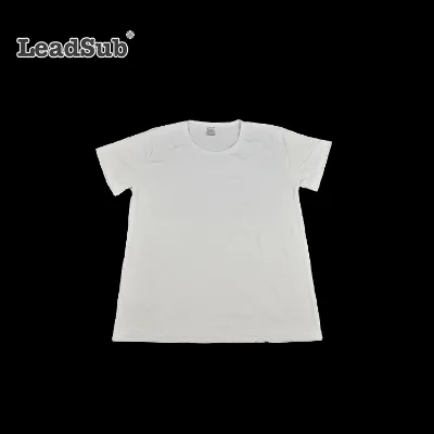 White Sublimation Blank Modal T-shirt Hot Selling Sublimation Blank T-shirt Summer Sublimation T-shirt with Private Label