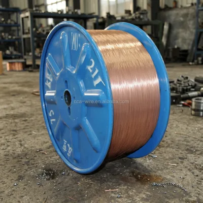 CCS Copper-Clad Steel Single Solid Bunched Twisted Grounding Conductor Wire Annealed 0.81mm 0.8mm 1.02mm