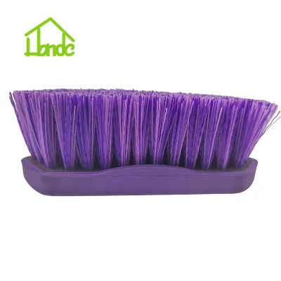 Purple Best Selling Cheap Horse Grooming Brush Hair Set Equipment for Horse Cleaning