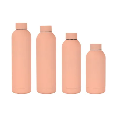 Wholesale 500ml Small Mouth Metal Water Bottle Bpa Free Stainless Steel Bottles for Hot Water