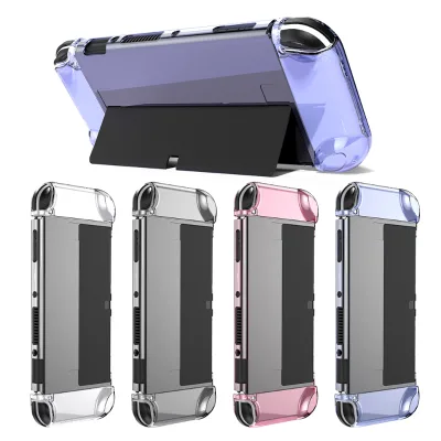 Wholesale Ultra-thin Transparent Crystal Hard Case Cover Protective Clear Shell for Nintendo Switch OLED Console Cases