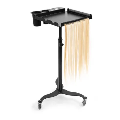 Factory Customization Professionnel Hair Extension Holder Display Stand Rack Hair for Extension Salon Trolley Equip