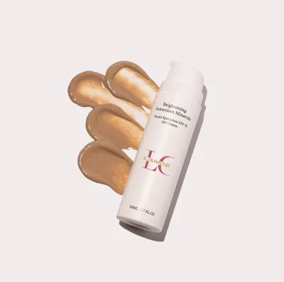 Lance Brightening Sunscreen Minerals OEM ODM Vegan UVA UVB Advanced Broad Spectrum SPF 30 50 Sun Block Gel-Cream