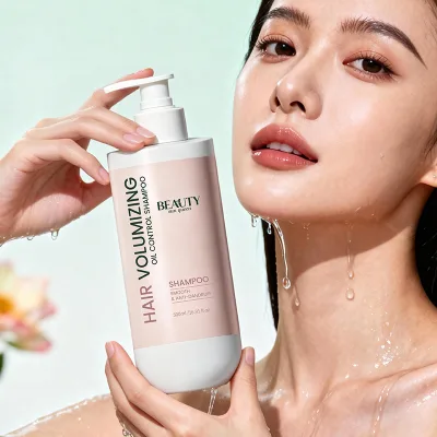 Smooth Anti Dandruff Daily Volumizing Shampoo for Fine Flat Thinning Hair Scalp Strengthening 500ml
