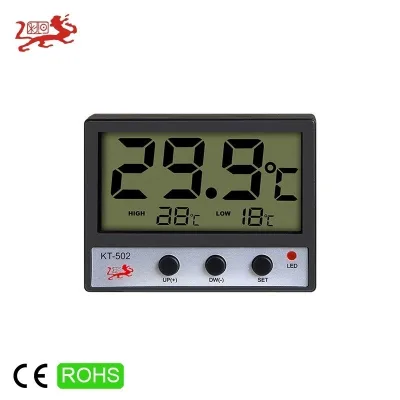 Hot Selling LCD Digital Aquarium Fish Tank Thermometer With LED Alarm Indicator Light