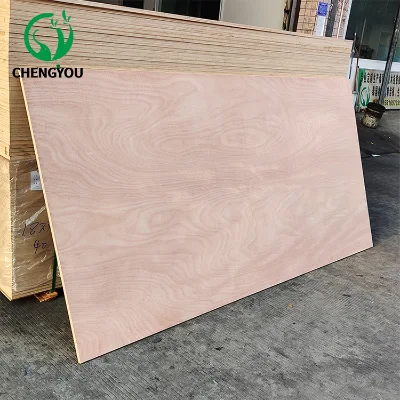 Marine Pressed Poplar Plywood 15mm E1 Emission Modern Design Double-sided Surface Board for Office & Outdoor Use