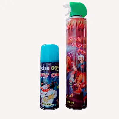 Private Label Party Foam Non Flammable Snow Spray