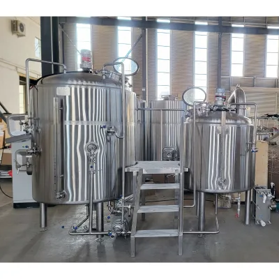 GHO GB-500 500L 5BBL Stainless Steel Brewery Equipment Complete Beer Brewing System Microbrewery Brewpub Restaurant CE Certified